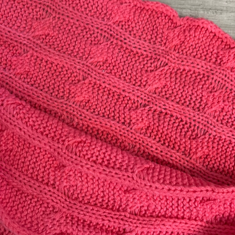 C.C Cable Knit Infinity Scarf - Picture 4 of 6